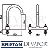 Bristan Choices Kitchen Tap Dimensions